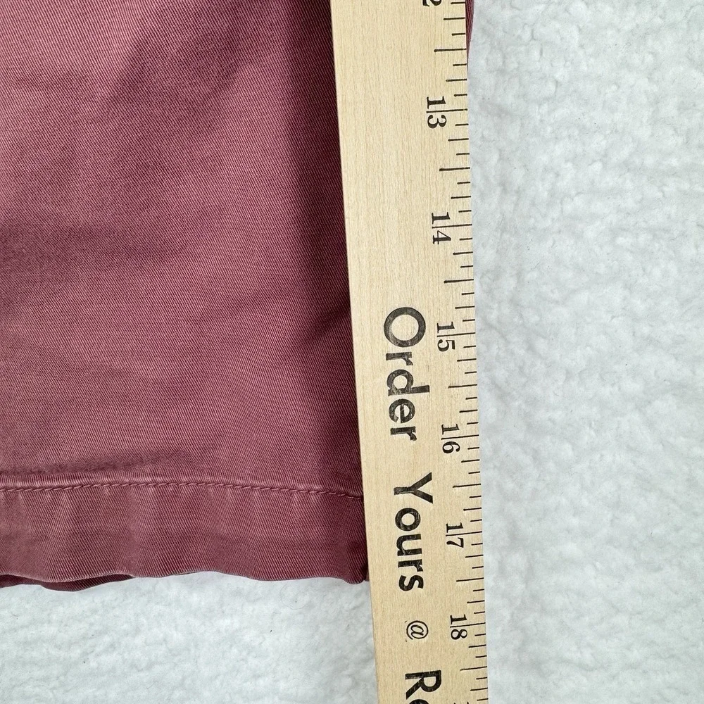 UNTUCKit‎ St. Vincent Chino Shorts Mens 34 Dusty Rose Pink Stretch Cotton Preppy